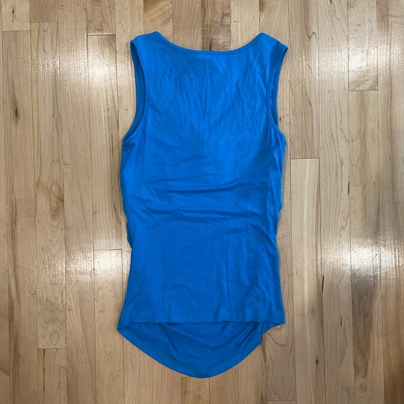 NWT Hendi Thick Strap Tank Top Pink and Blue - M - Picture 7 of 7